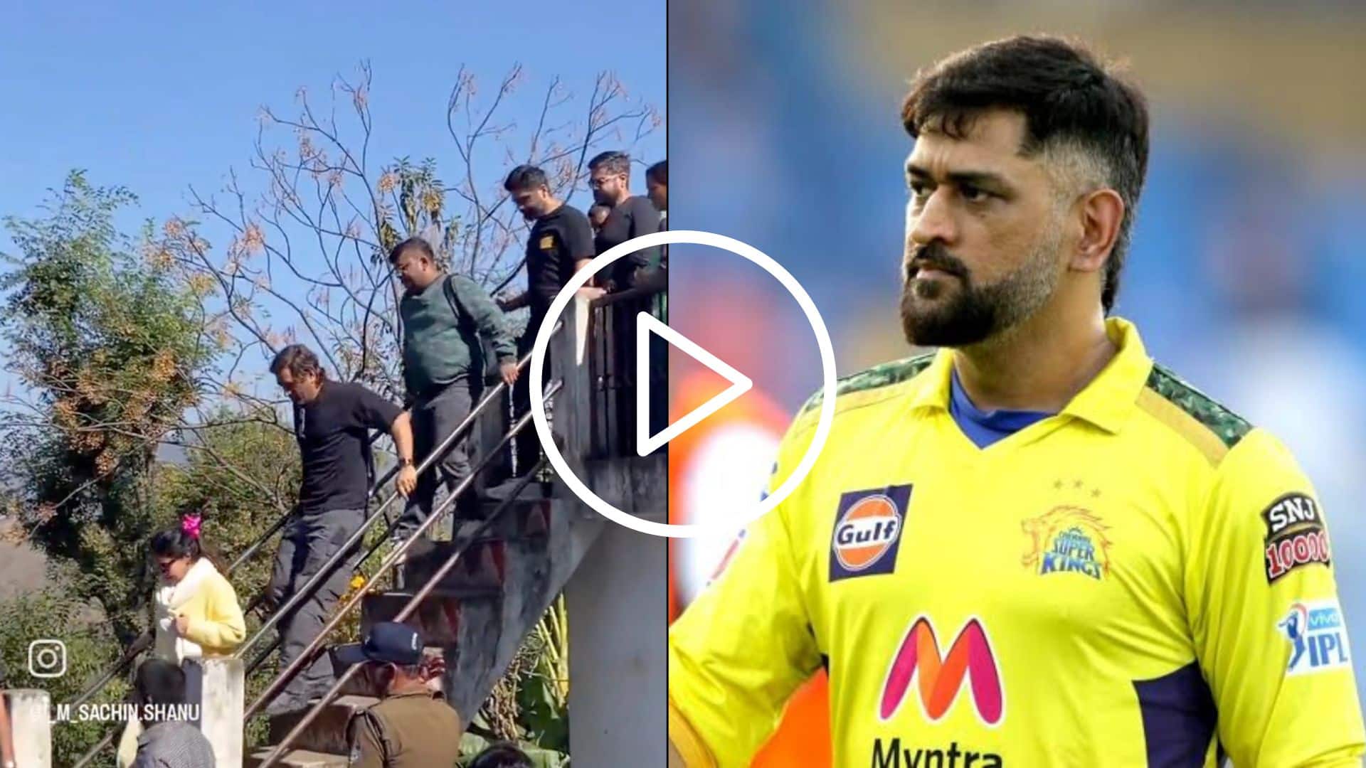 Will MS Dhoni Play in IPL 2024? Viral Video Raises Concerns About His Knee Injury